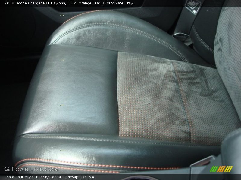 Front Seat of 2008 Charger R/T Daytona
