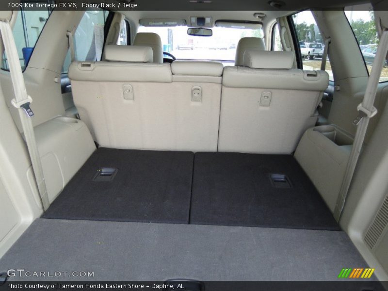 Ebony Black / Beige 2009 Kia Borrego EX V6