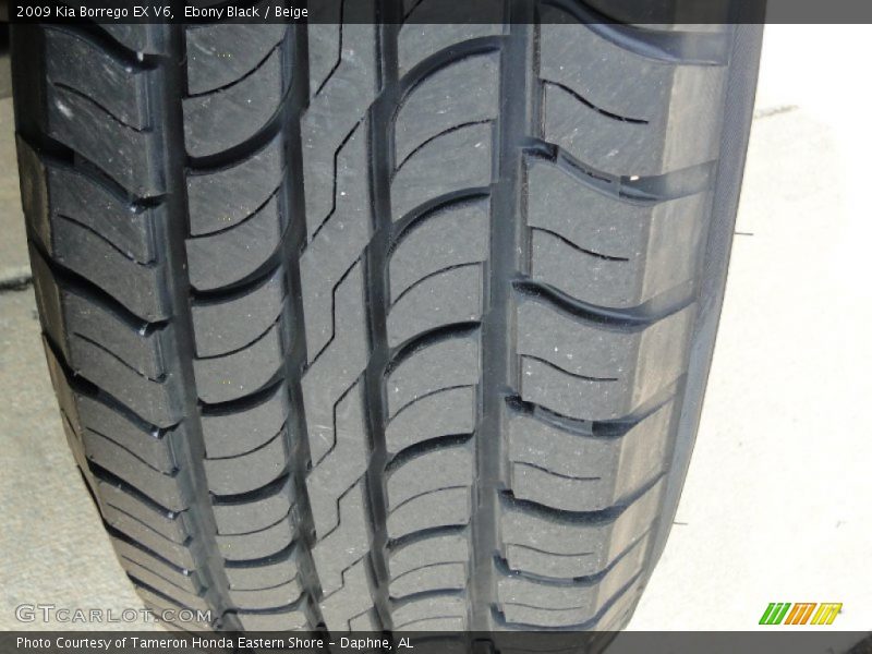 Ebony Black / Beige 2009 Kia Borrego EX V6