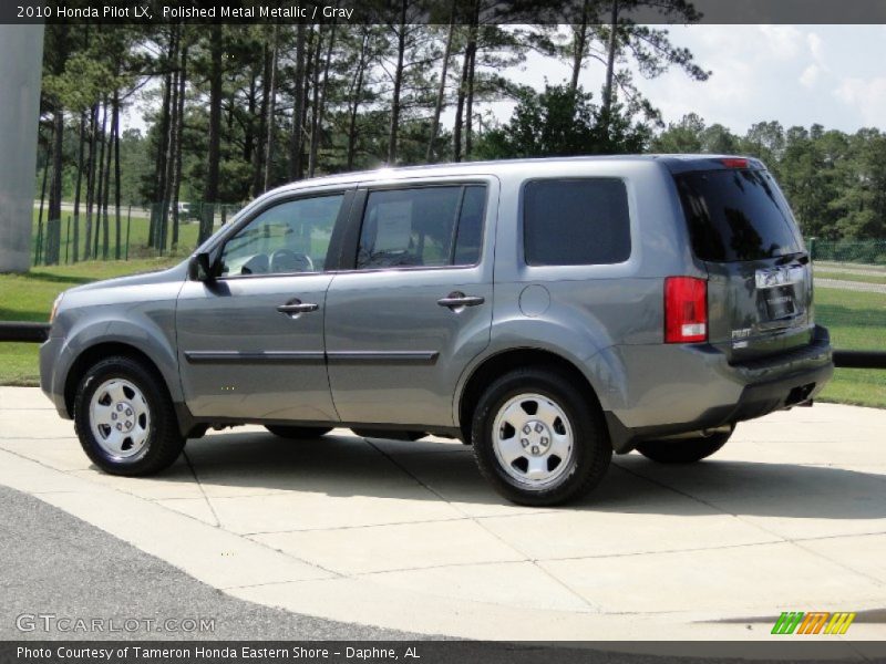 Polished Metal Metallic / Gray 2010 Honda Pilot LX