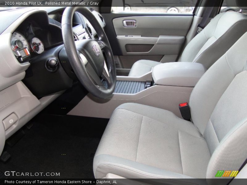 Polished Metal Metallic / Gray 2010 Honda Pilot LX