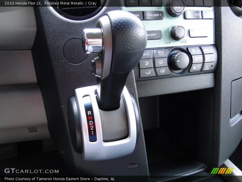  2010 Pilot LX 5 Speed Automatic Shifter