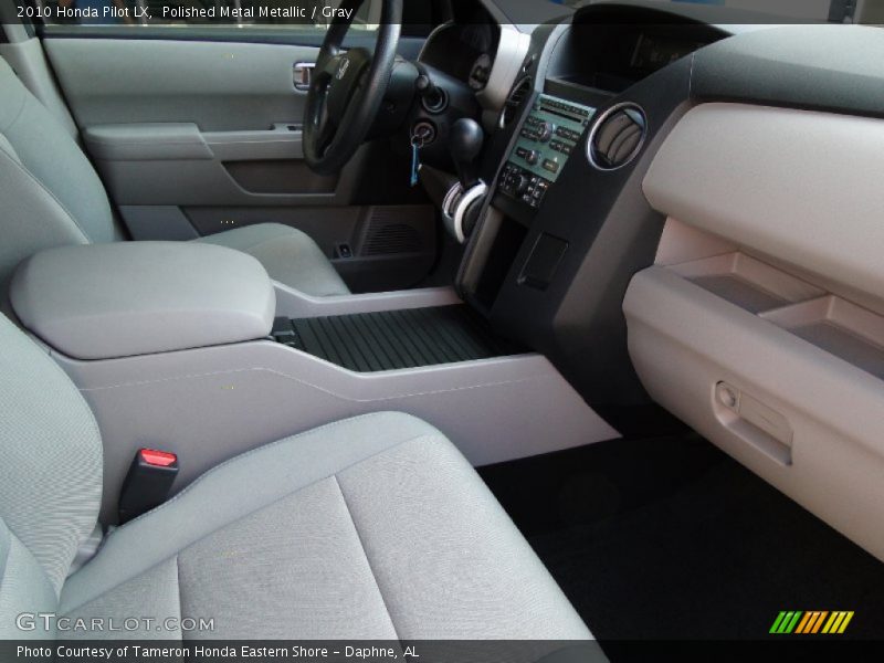 Polished Metal Metallic / Gray 2010 Honda Pilot LX
