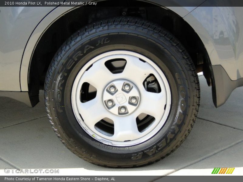 Polished Metal Metallic / Gray 2010 Honda Pilot LX