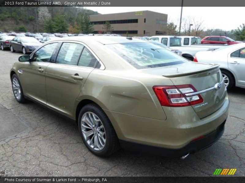  2013 Taurus Limited AWD Ginger Ale Metallic