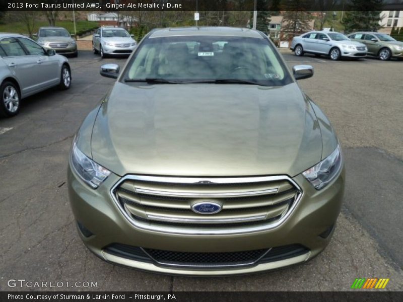  2013 Taurus Limited AWD Ginger Ale Metallic
