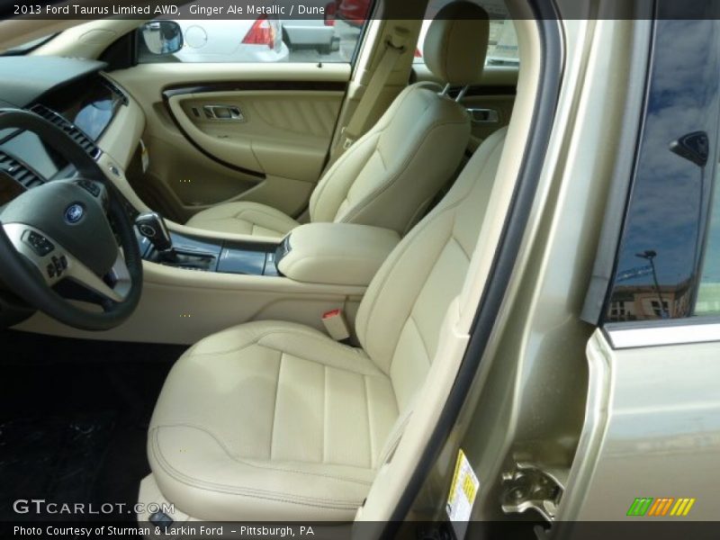  2013 Taurus Limited AWD Dune Interior