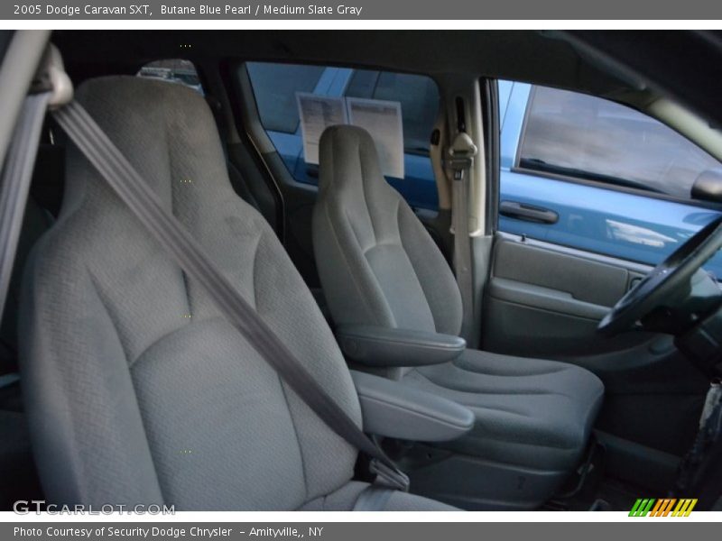 Butane Blue Pearl / Medium Slate Gray 2005 Dodge Caravan SXT