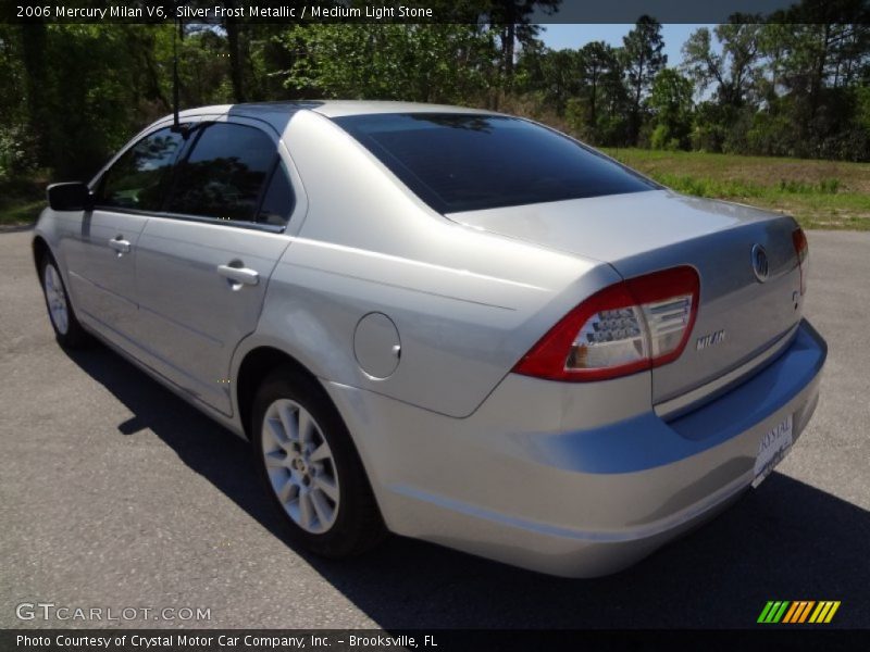 Silver Frost Metallic / Medium Light Stone 2006 Mercury Milan V6