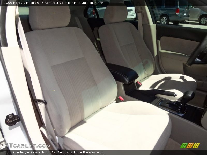 Silver Frost Metallic / Medium Light Stone 2006 Mercury Milan V6