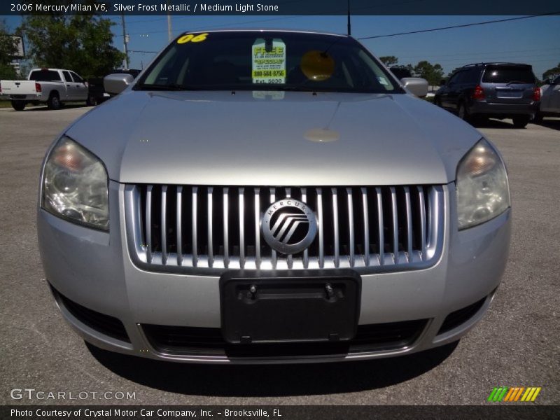 Silver Frost Metallic / Medium Light Stone 2006 Mercury Milan V6