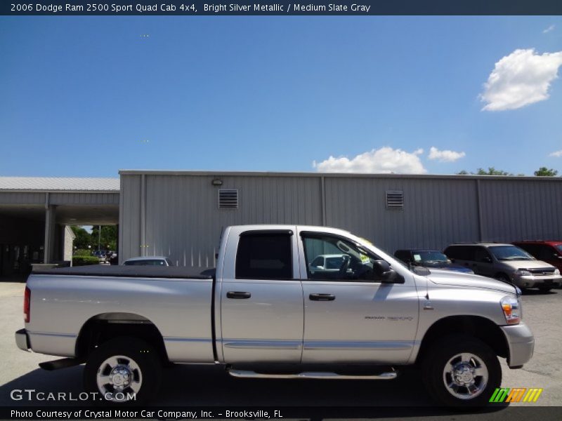 Bright Silver Metallic / Medium Slate Gray 2006 Dodge Ram 2500 Sport Quad Cab 4x4