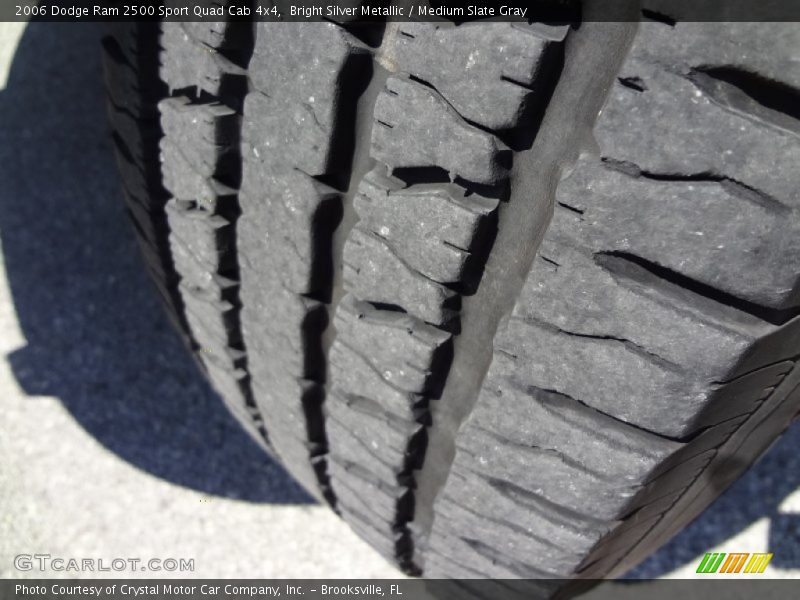 Bright Silver Metallic / Medium Slate Gray 2006 Dodge Ram 2500 Sport Quad Cab 4x4