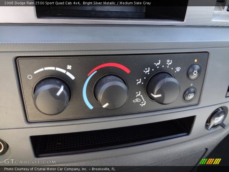 Bright Silver Metallic / Medium Slate Gray 2006 Dodge Ram 2500 Sport Quad Cab 4x4
