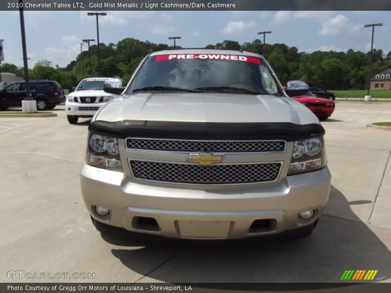 Gold Mist Metallic / Light Cashmere/Dark Cashmere 2010 Chevrolet Tahoe LTZ
