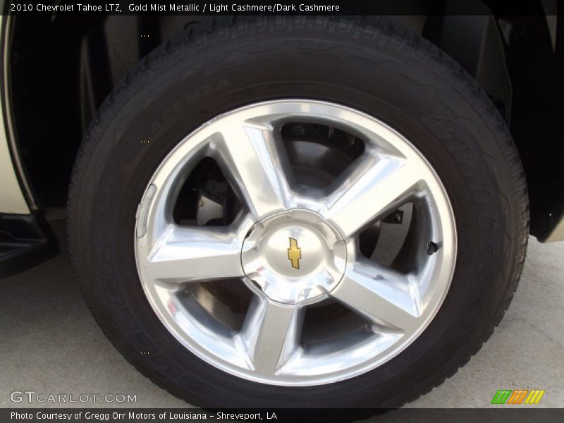 Gold Mist Metallic / Light Cashmere/Dark Cashmere 2010 Chevrolet Tahoe LTZ