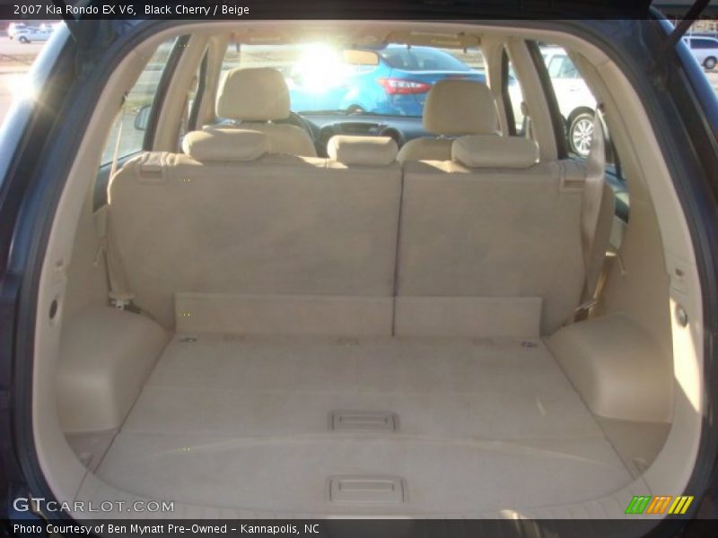 Black Cherry / Beige 2007 Kia Rondo EX V6