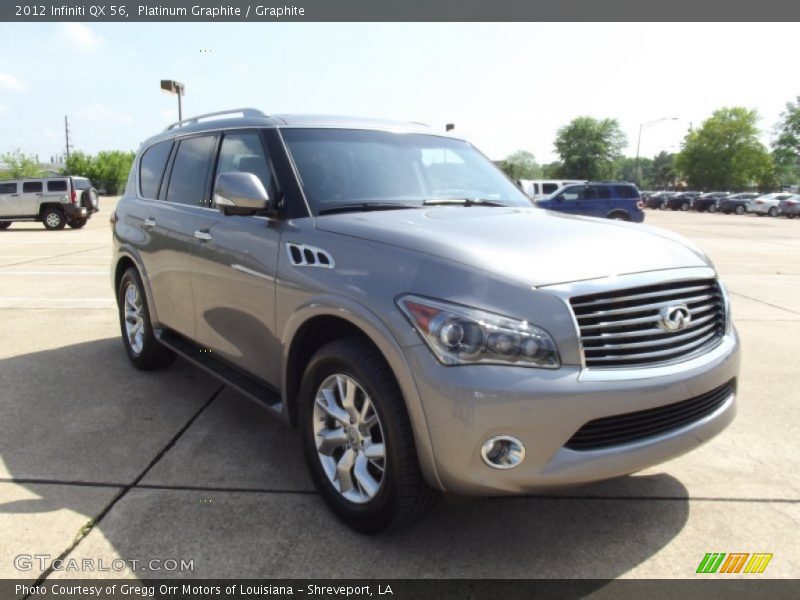 Platinum Graphite / Graphite 2012 Infiniti QX 56