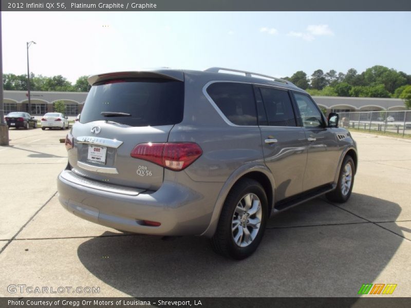 Platinum Graphite / Graphite 2012 Infiniti QX 56