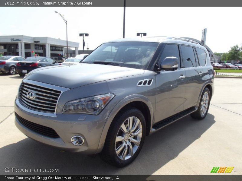 Platinum Graphite / Graphite 2012 Infiniti QX 56