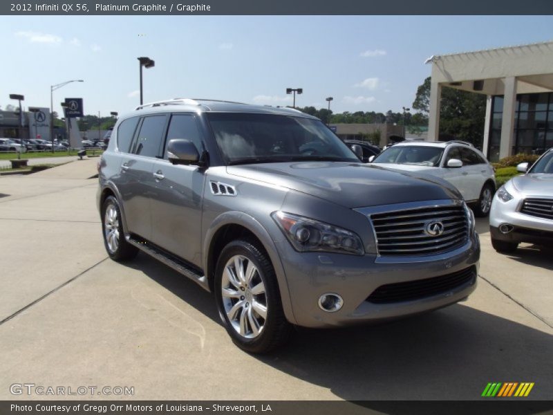 Platinum Graphite / Graphite 2012 Infiniti QX 56