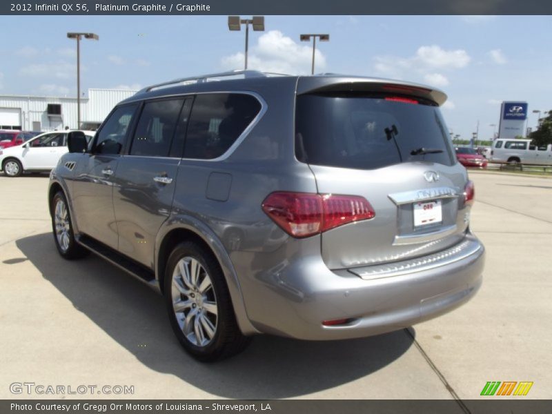 Platinum Graphite / Graphite 2012 Infiniti QX 56