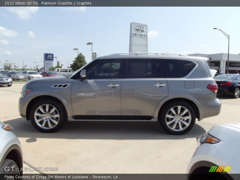 Platinum Graphite / Graphite 2012 Infiniti QX 56