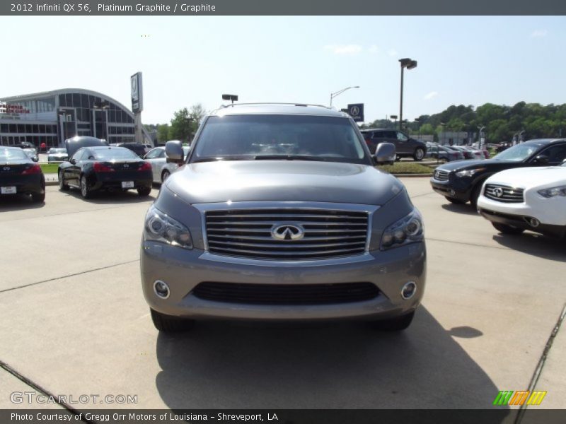 Platinum Graphite / Graphite 2012 Infiniti QX 56