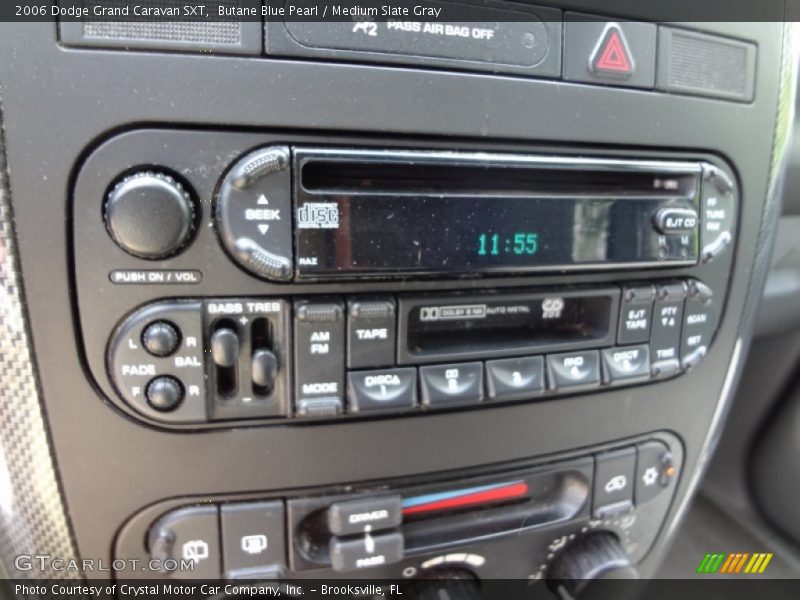 Butane Blue Pearl / Medium Slate Gray 2006 Dodge Grand Caravan SXT