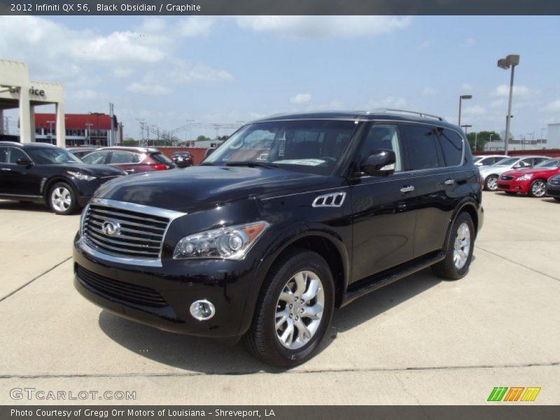 Black Obsidian / Graphite 2012 Infiniti QX 56
