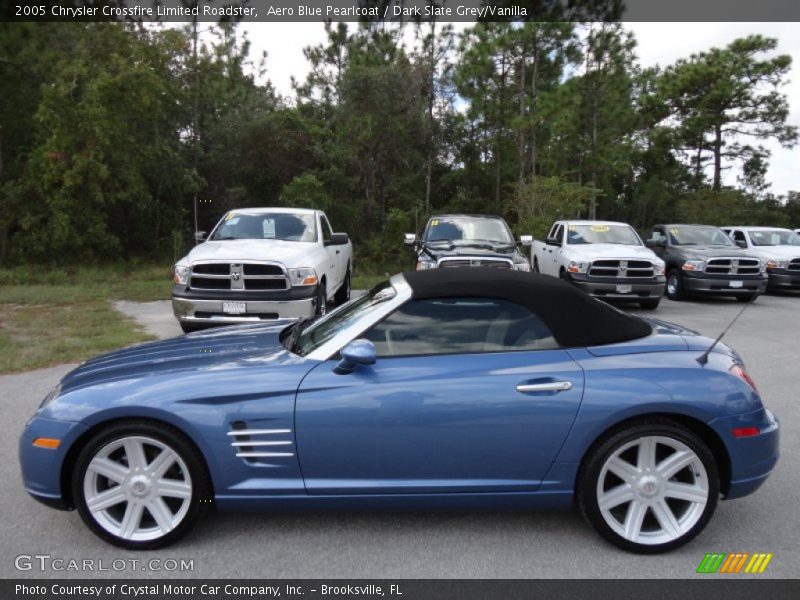  2005 Crossfire Limited Roadster Aero Blue Pearlcoat