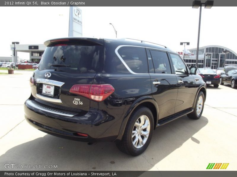 Black Obsidian / Graphite 2012 Infiniti QX 56