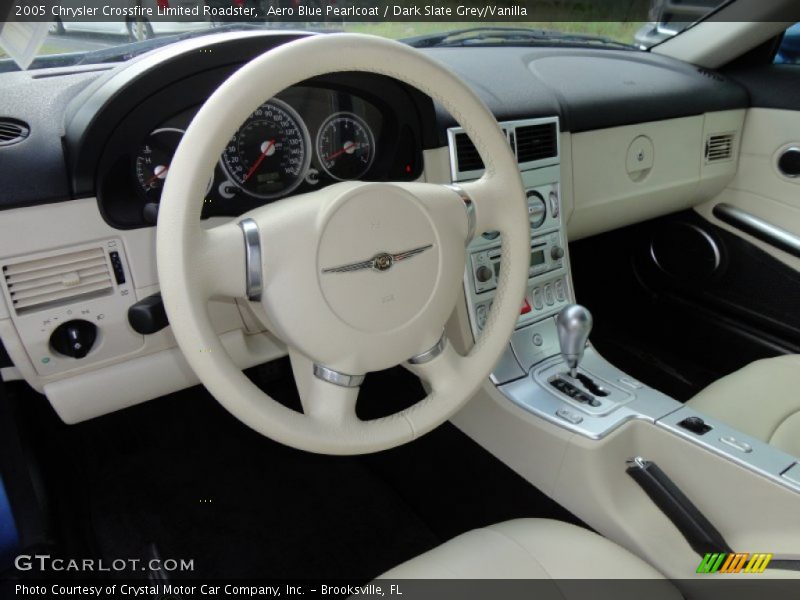 Dashboard of 2005 Crossfire Limited Roadster