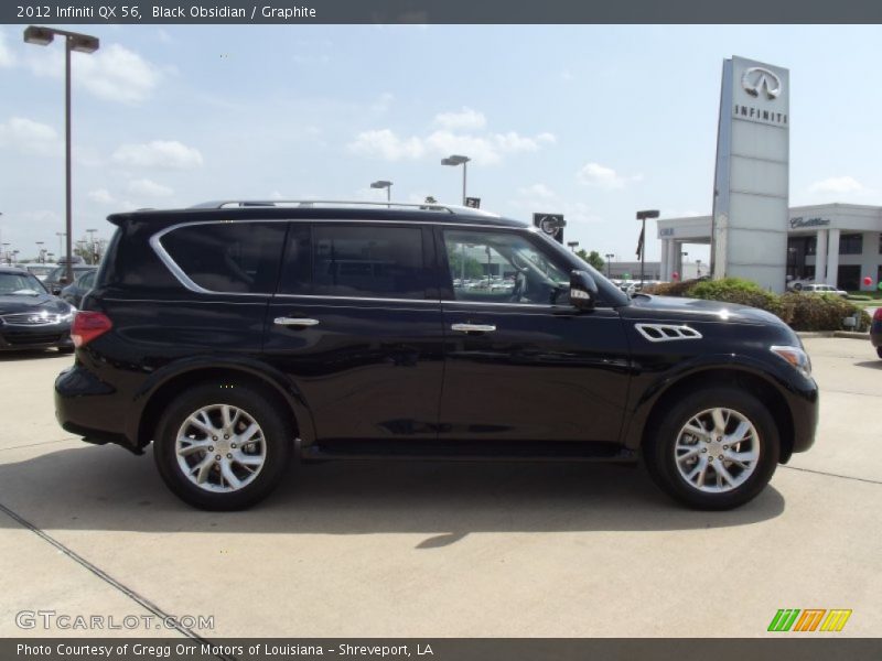 Black Obsidian / Graphite 2012 Infiniti QX 56