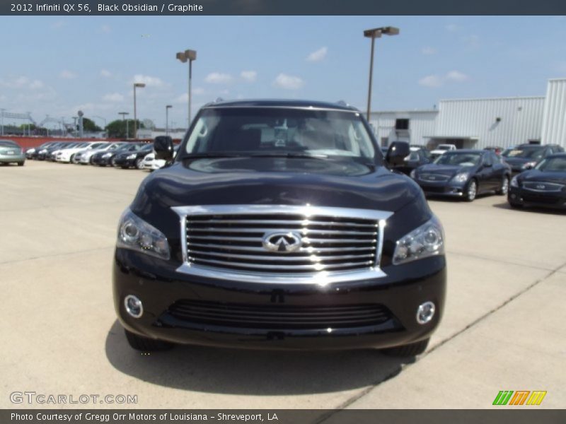 Black Obsidian / Graphite 2012 Infiniti QX 56