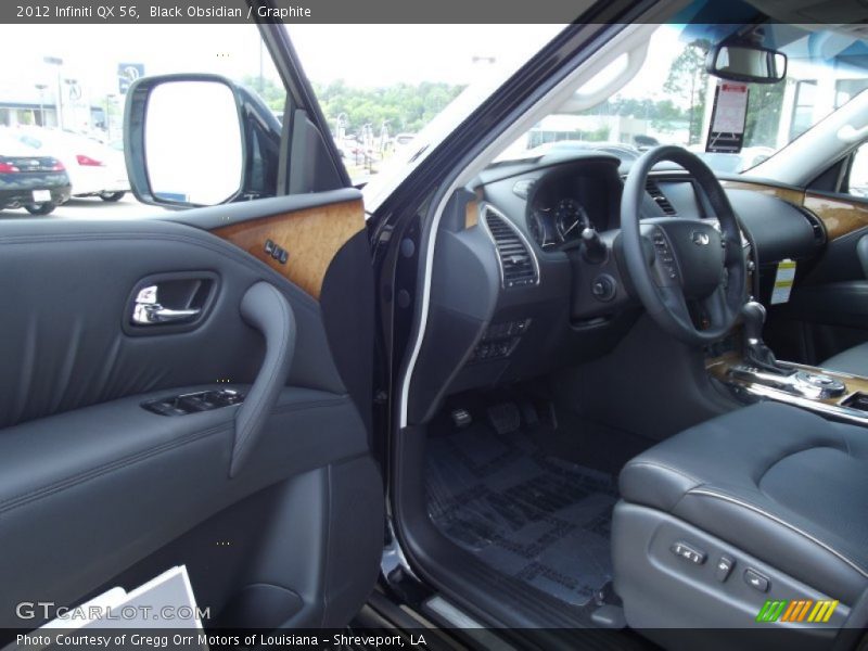 Black Obsidian / Graphite 2012 Infiniti QX 56