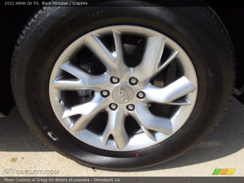 Black Obsidian / Graphite 2012 Infiniti QX 56
