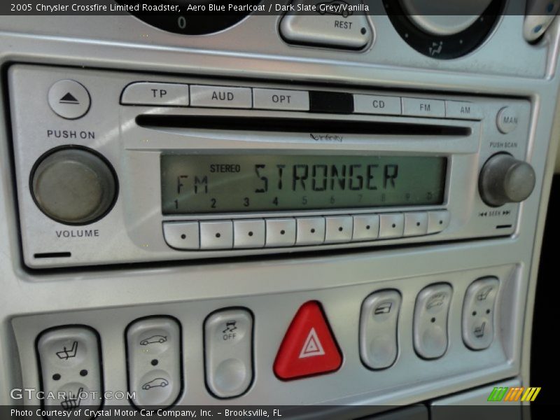 Audio System of 2005 Crossfire Limited Roadster