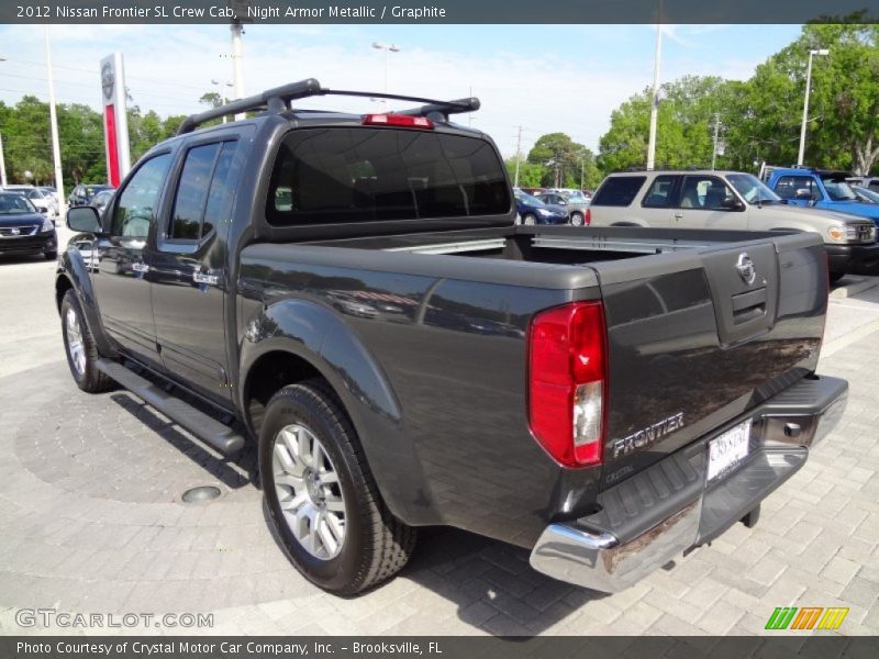 Night Armor Metallic / Graphite 2012 Nissan Frontier SL Crew Cab
