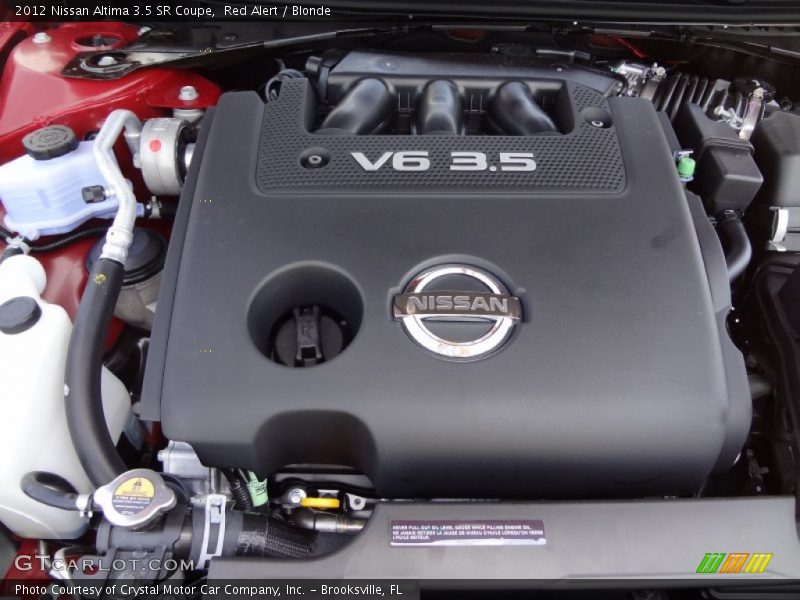  2012 Altima 3.5 SR Coupe Engine - 3.5 Liter DOHC 24-Valve CVTCS V6