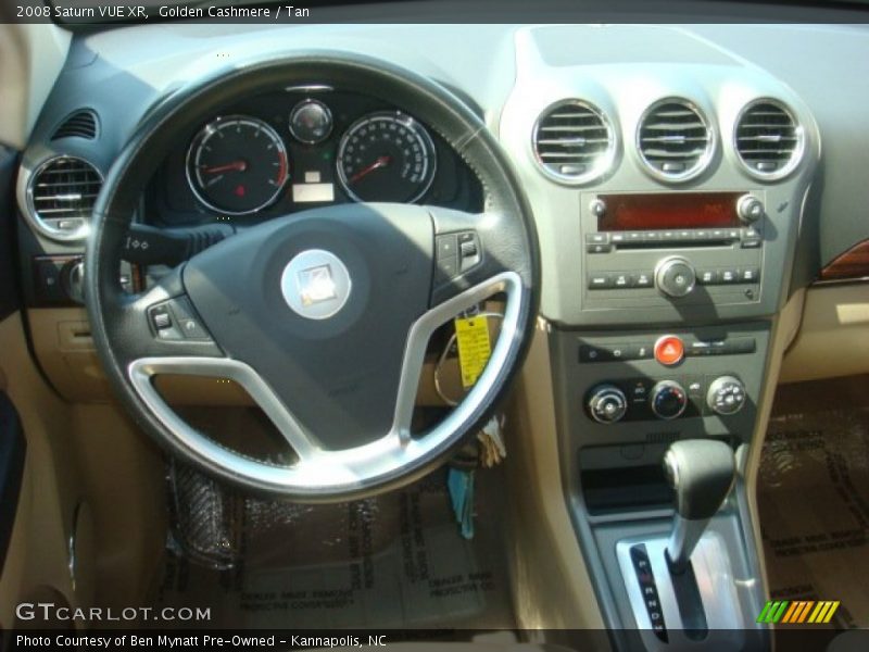 Dashboard of 2008 VUE XR