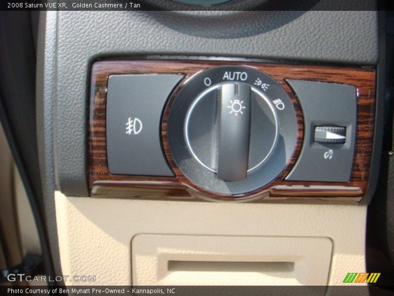 Controls of 2008 VUE XR