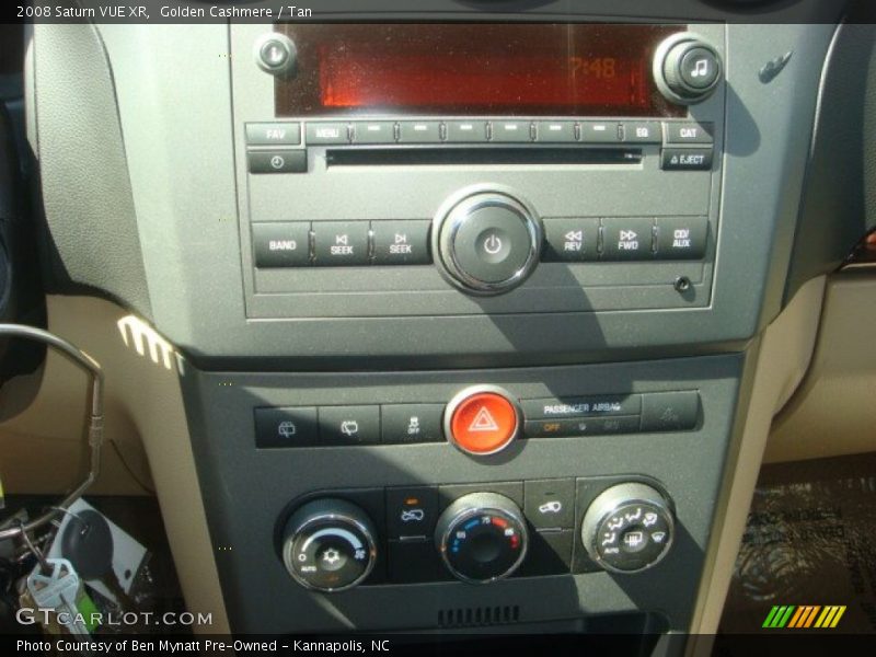 Controls of 2008 VUE XR