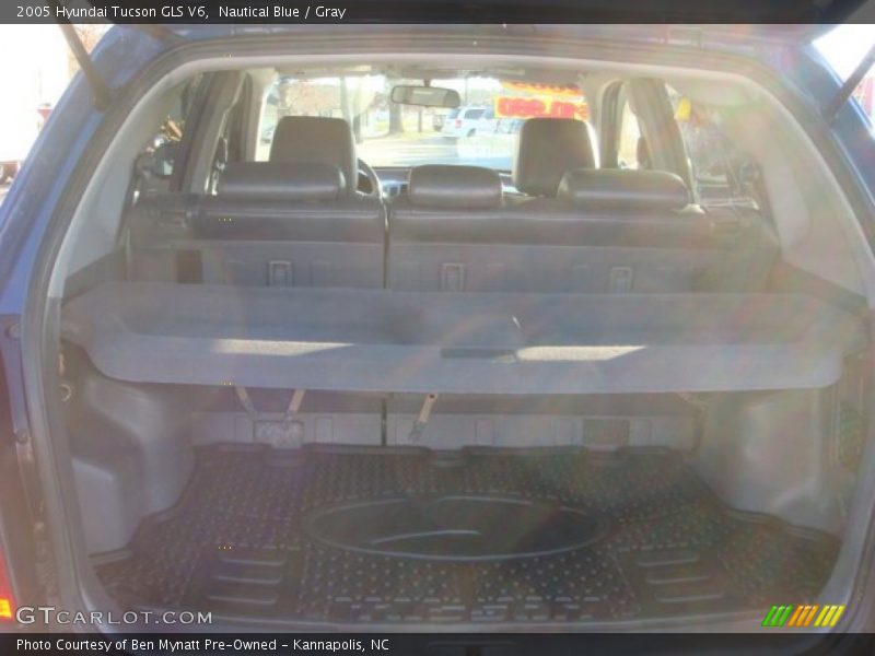 Nautical Blue / Gray 2005 Hyundai Tucson GLS V6
