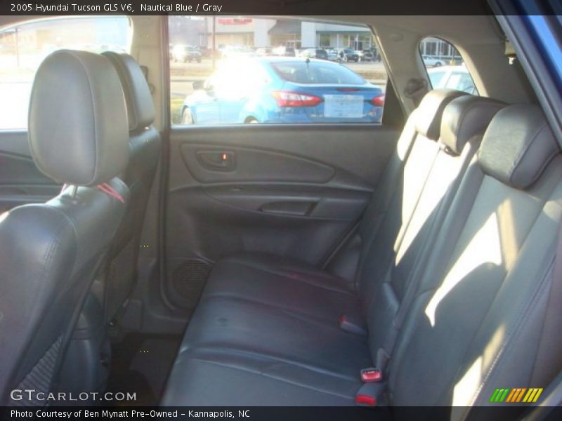 Nautical Blue / Gray 2005 Hyundai Tucson GLS V6