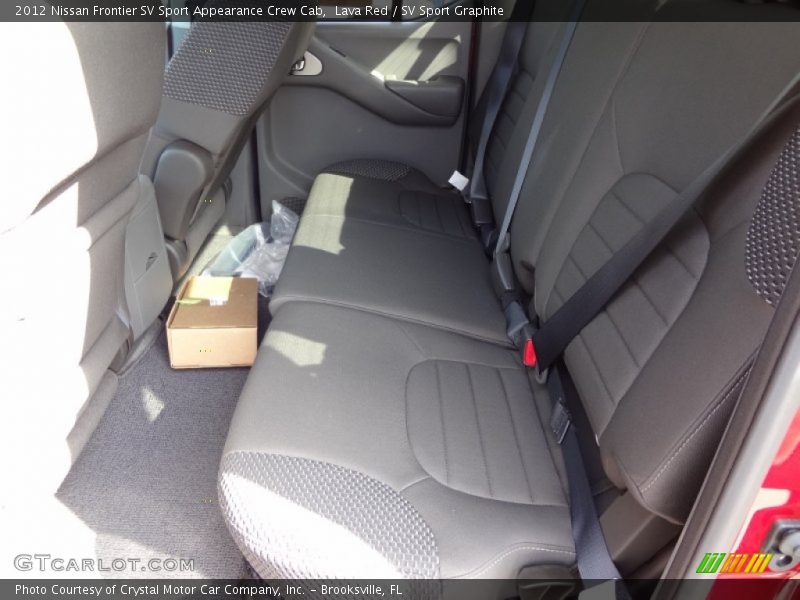 Lava Red / SV Sport Graphite 2012 Nissan Frontier SV Sport Appearance Crew Cab
