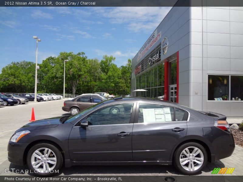 Ocean Gray / Charcoal 2012 Nissan Altima 3.5 SR