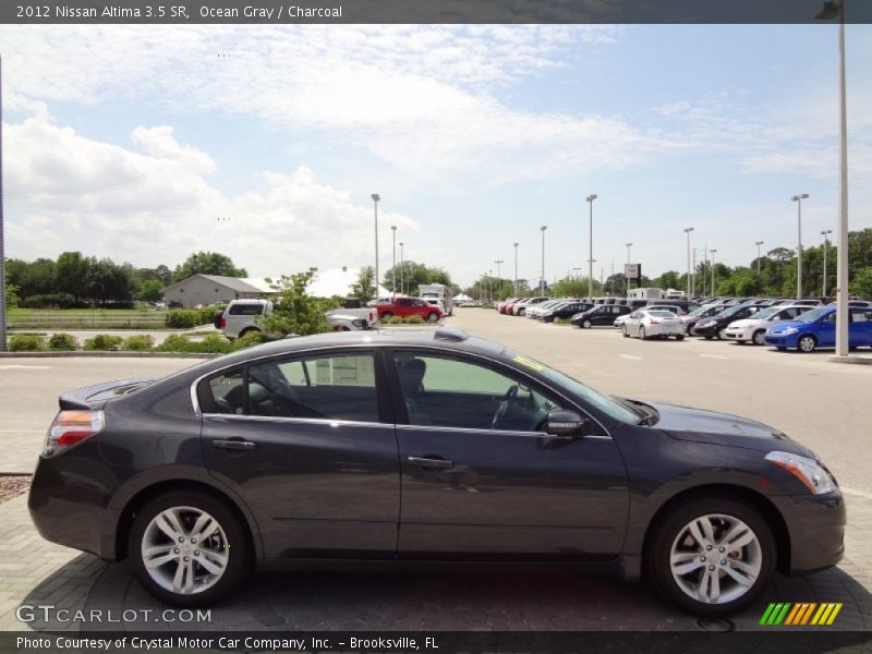 Ocean Gray / Charcoal 2012 Nissan Altima 3.5 SR