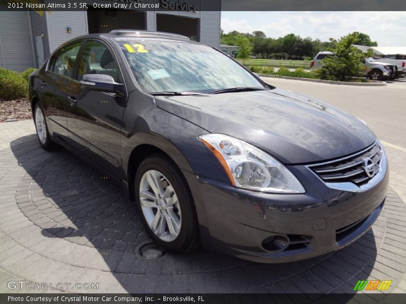 Ocean Gray / Charcoal 2012 Nissan Altima 3.5 SR