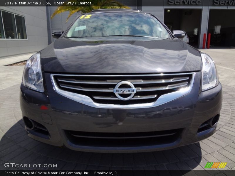 Ocean Gray / Charcoal 2012 Nissan Altima 3.5 SR